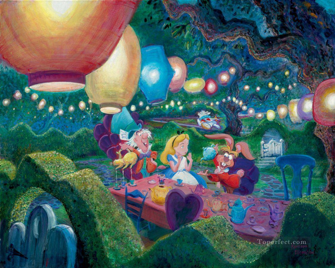 night party cartoon for kids Oil Paintings